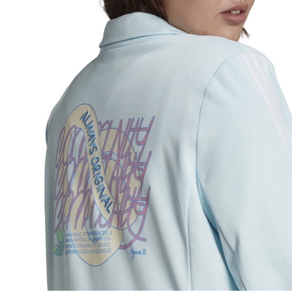 NWT-Adidas Always Original Track Jacket Blazer-Sz 2X - Picture 3 of 12